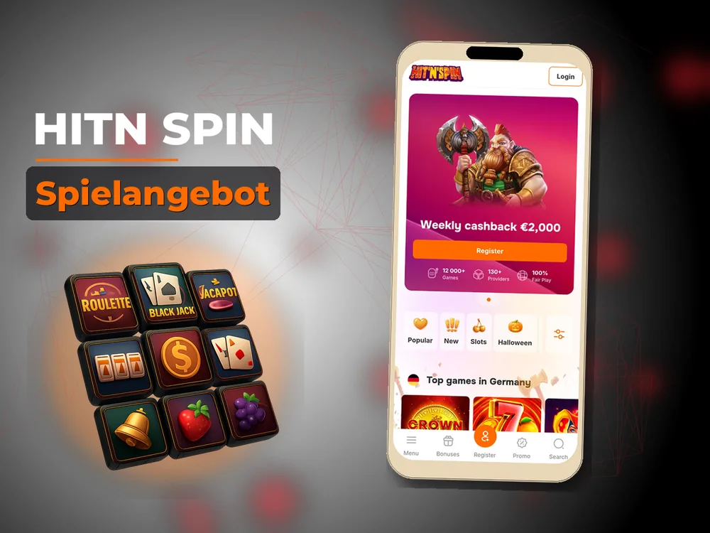 Hitn Spin - Spielangebot